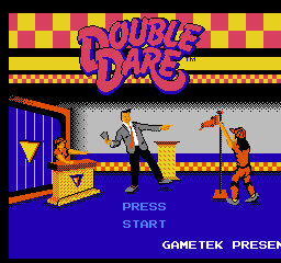 Double Dare (USA) Title Screen